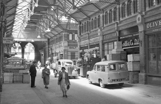 George's Street Arcade Interior, 1950s (Image: Dublin city Library and Archives)