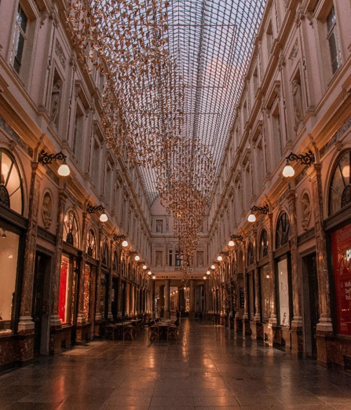 Saint-Hubert Royal Galleries, Brussels, Belgium