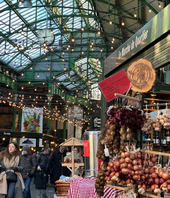 Borough St Market, London. Jan 2023