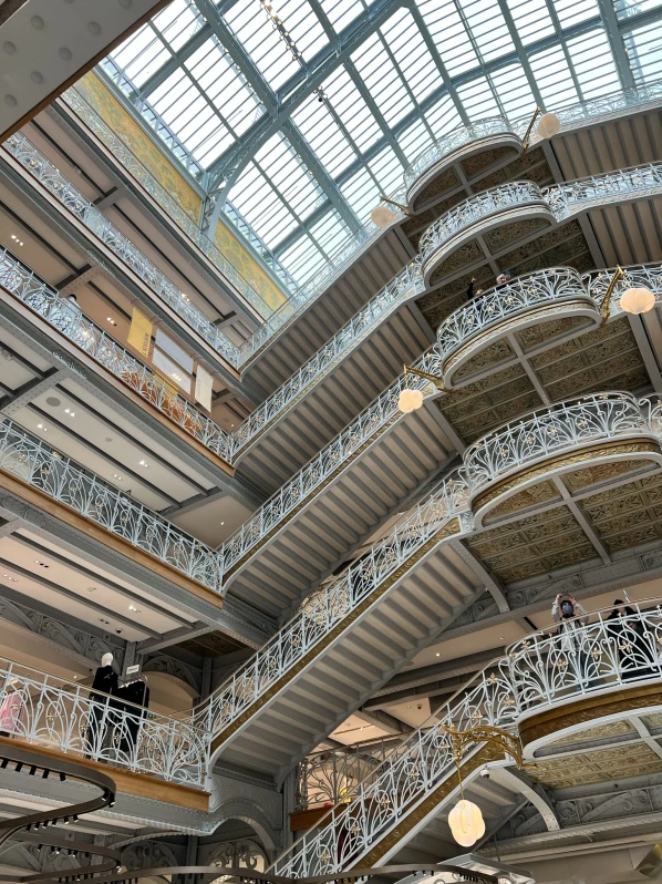 Interior of Samaritaine, Paris, France